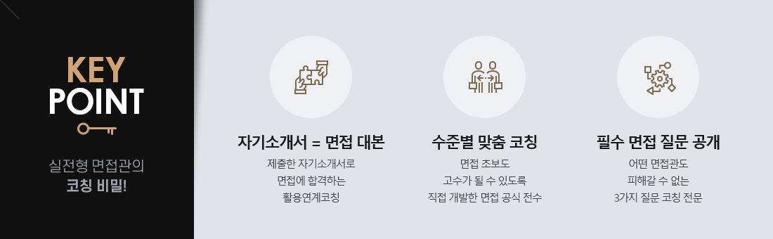 keypoint:실전형 면접관의 코칭 비밀!